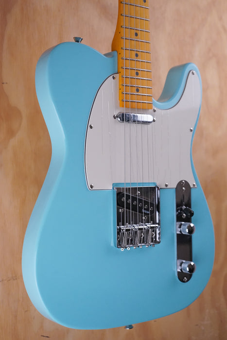 SQOE SETL250 T-Style Electric Guitar Sonic Blue - Fair Deal Music