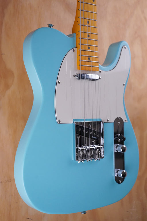 SQOE SETL250 T-Style Electric Guitar Sonic Blue - Fair Deal Music