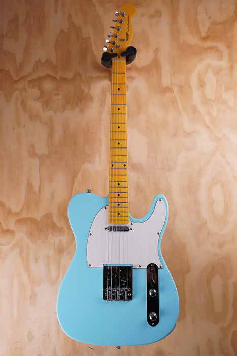 SQOE SETL250 T-Style Electric Guitar Sonic Blue - Fair Deal Music