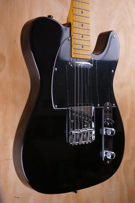 SQOE SETL250 T-Style Electric Guitar Black - Fair Deal Music