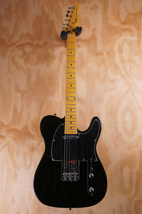 SQOE SETL250 T-Style Electric Guitar Black - Fair Deal Music