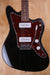 SQOE JM300 Offset-Style Electric Guitar with P90's in Black - Fair Deal Music