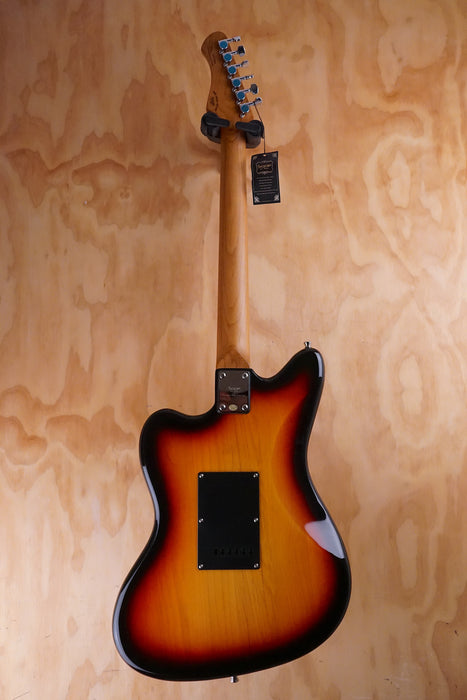 SQOE JM400 Offset-Style Electric Guitar with Humbuckers in Sunburst - Fair Deal Music