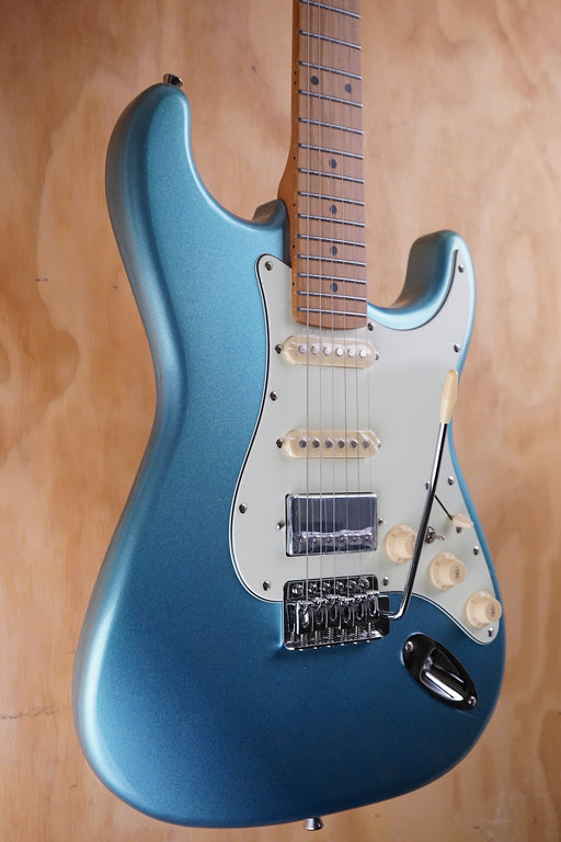 SQOE SEST600 HSS S-Style Electric Guitar Metallic Blue - Fair Deal Music