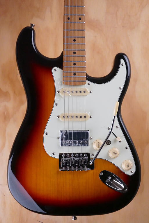 SQOE SEST600 HSS S-Style Electric Guitar Sunburst - Fair Deal Music
