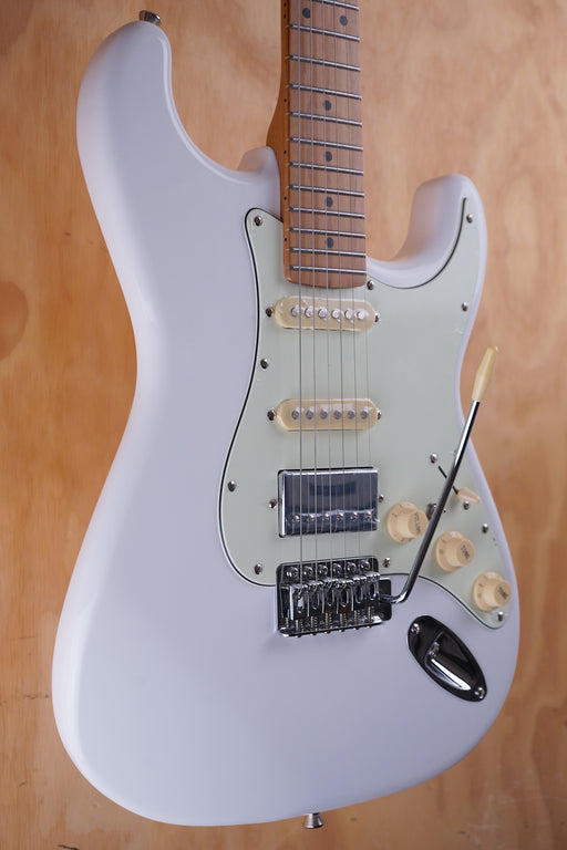 SQOE SEST600 HSS S-Style Electric Guitar White - Fair Deal Music