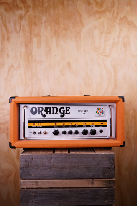 Orange Rocker 30 Valve Amp Head, USED - Fair Deal Music