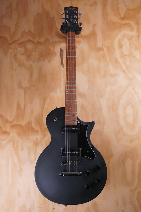 SQOE SELP90 LP Style Guitar Black - Fair Deal Music
