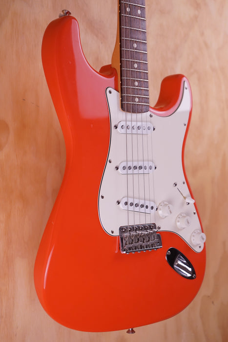 Fender California Series USA Stratocaster in Fiesta Red, (Used Comm) - Fair Deal Music
