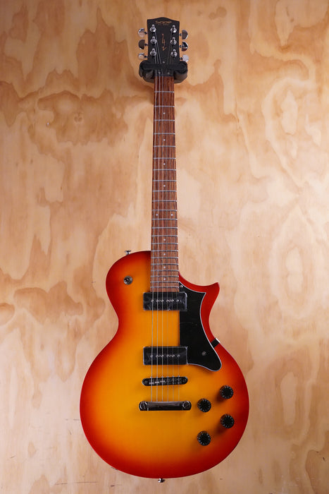 SQOE SELP90 LP Style Guitar Cherry Sunburst - Fair Deal Music