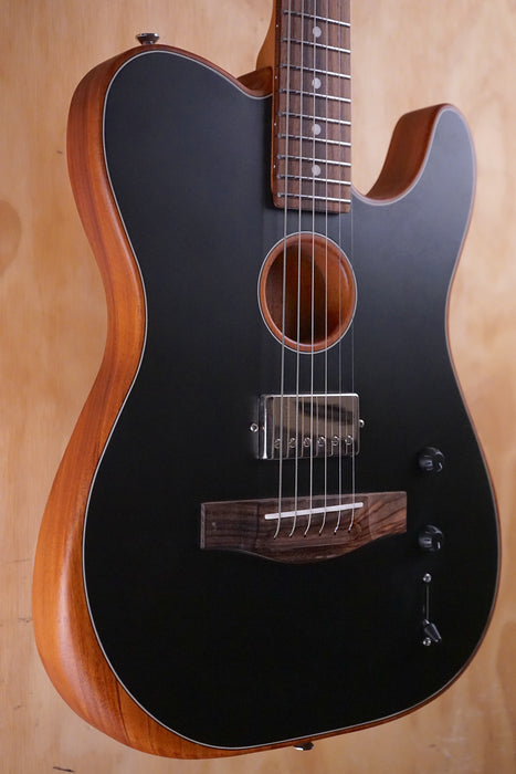 SQOE SEAE910 Electro Acoustic Guitar Black - Fair Deal Music