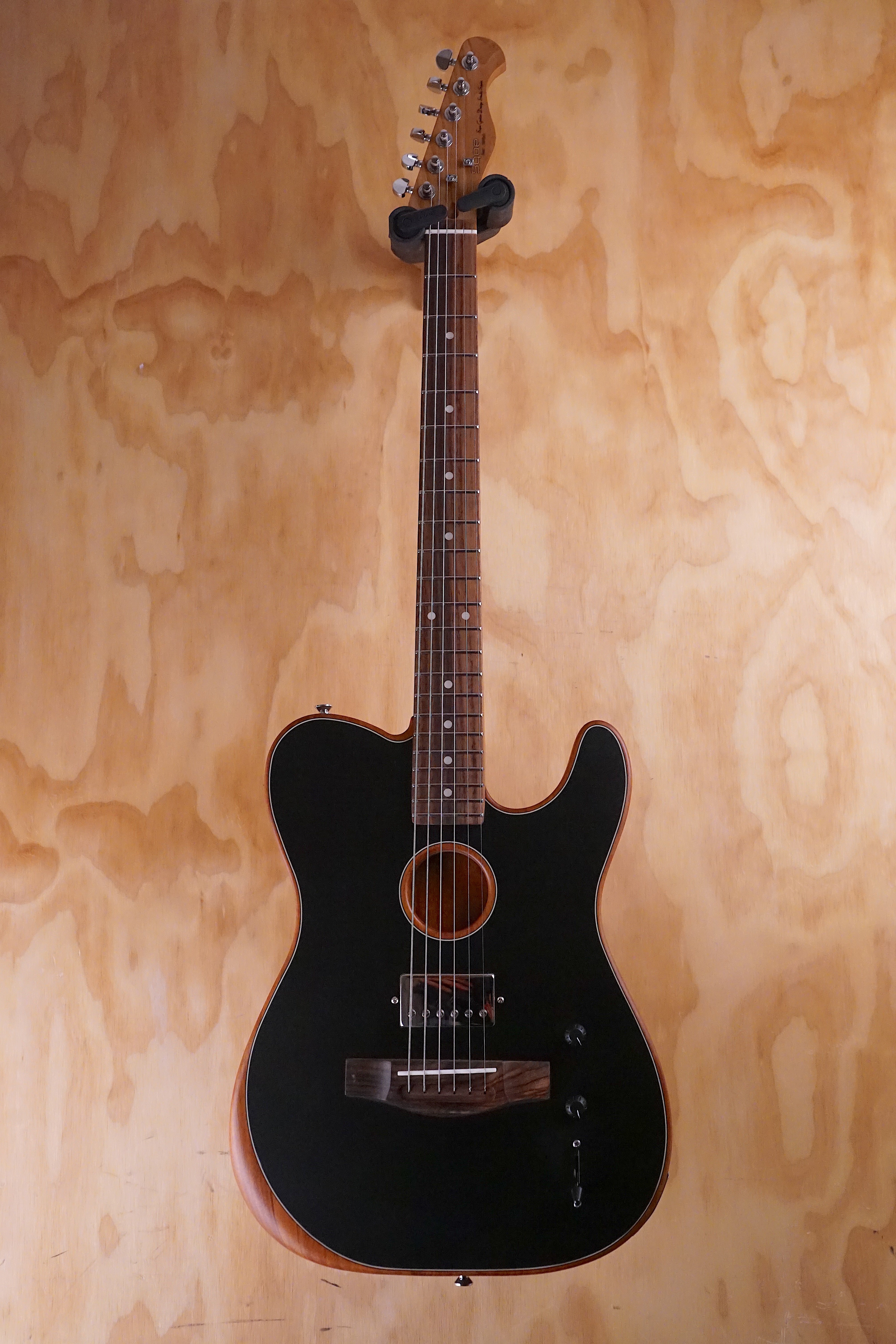 SQOE SEAE910 Electro Acoustic Guitar Black - Fair Deal Music