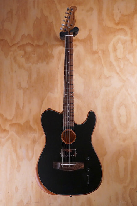 SQOE SEAE910 Electro Acoustic Guitar Black - Fair Deal Music