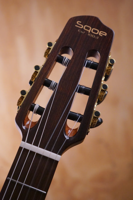 SQOE SEGD920 Silent Electro Classical Guitar Natural - Fair Deal Music