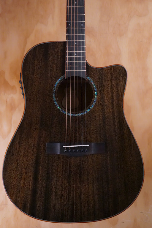 SQOE S360FG Electro Acoustic Guitar Black - Fair Deal Music