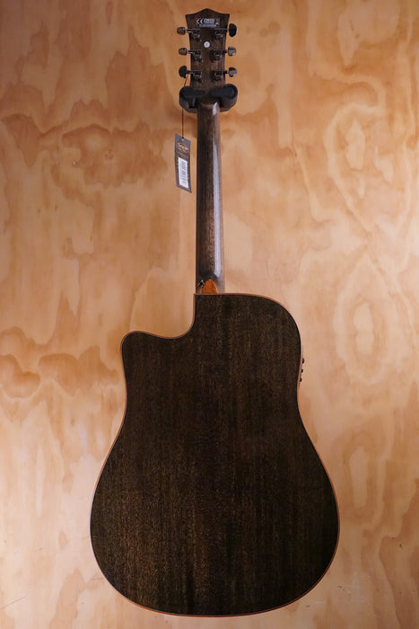 SQOE S360FG Electro Acoustic Guitar Black - Fair Deal Music