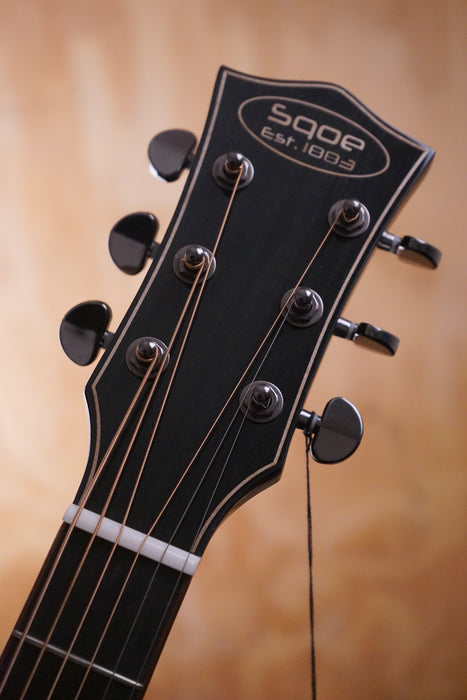 SQOE S360FG Electro Acoustic Guitar Black - Fair Deal Music
