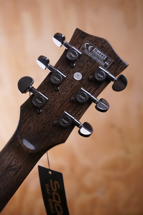 SQOE S360FG Electro Acoustic Guitar Black - Fair Deal Music