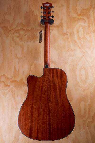 SQOE SQ-BCS Electro Acoustic Guitar Natural - Fair Deal Music
