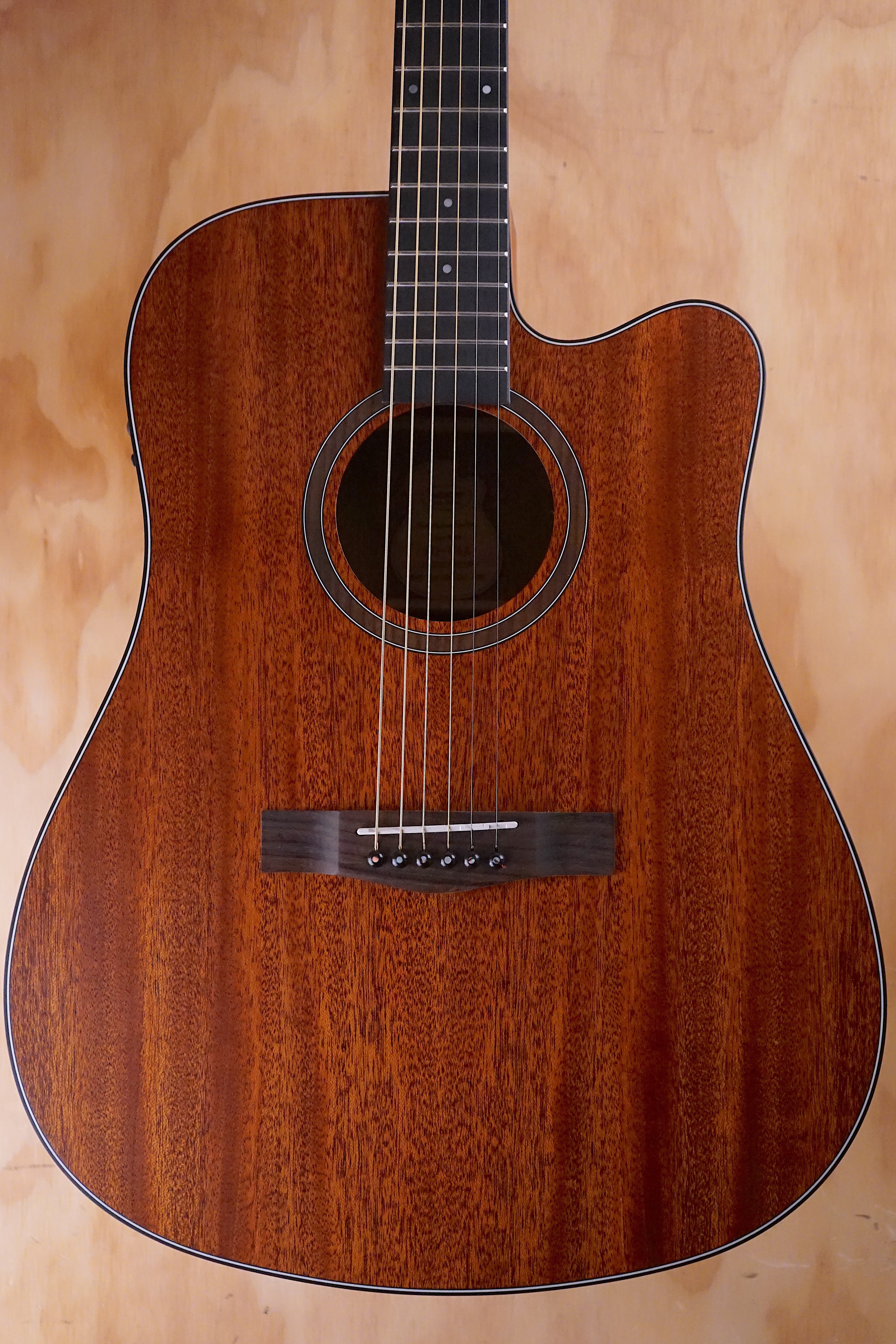 SQOE SQ-41A Electro Acoustic Guitar Mahogany - Fair Deal Music