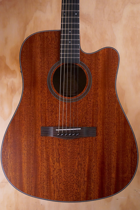 SQOE SQ-41A Electro Acoustic Guitar Mahogany - Fair Deal Music