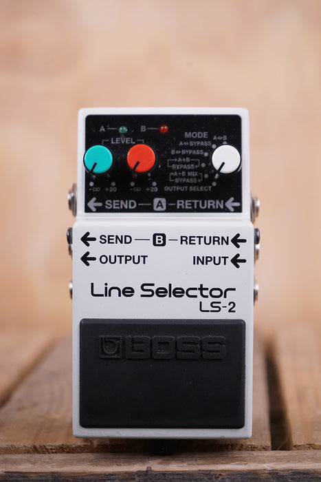 Boss LS-2 Line Selector Pedal, (Used) - Fair Deal Music