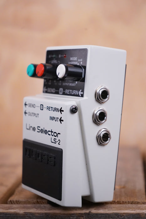 Boss LS-2 Line Selector Pedal, (Used) - Fair Deal Music