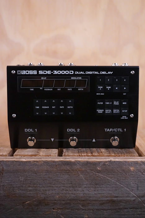 Boss SDE-3000D Dual Digital Delay Pedal, (Used) - Fair Deal Music