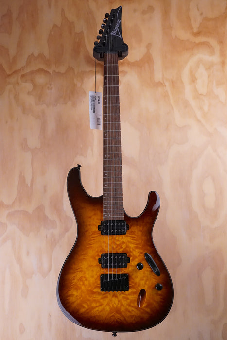 Ibanez S621QM-DEB Dragon Eye Burst, Open Box, Electric Guitar - Fair Deal Music