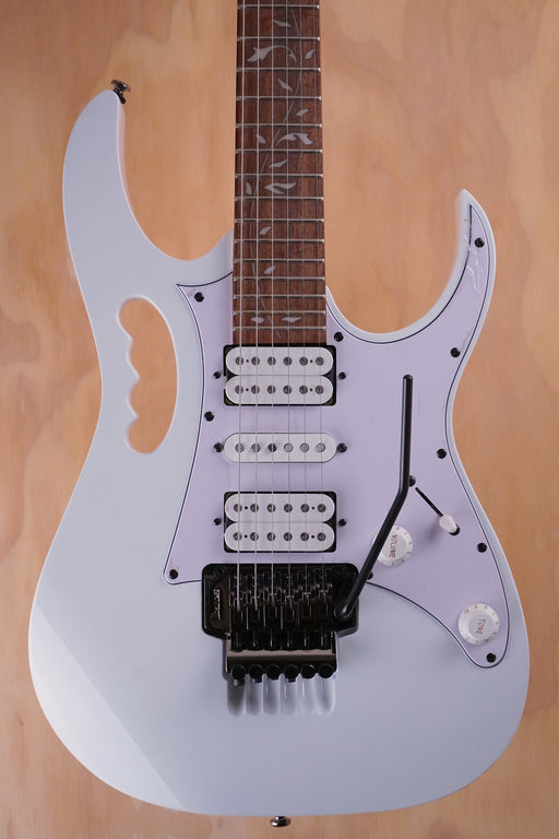 Ibanez JEMJR-WH Steve Vai Jem Junior Guitar, White, Open Box, Electric Guitar - Fair Deal Music
