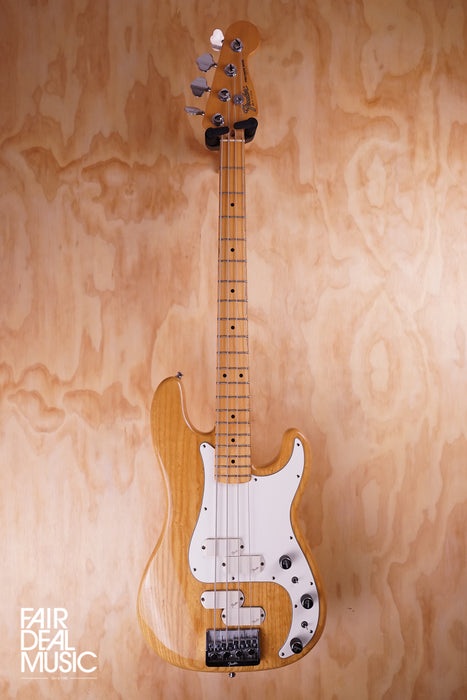 1983 Fender Precision Elite II in Natural Finish, USED - Fair Deal Music
