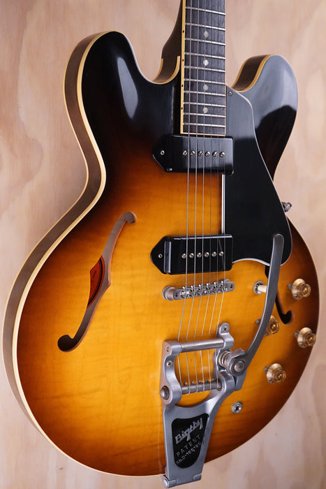 2011 Gibson ES-330 ’59 Reissue AA Flame with Bigsby Semi-hollow Electric Guitar, (Used) - Fair Deal Music