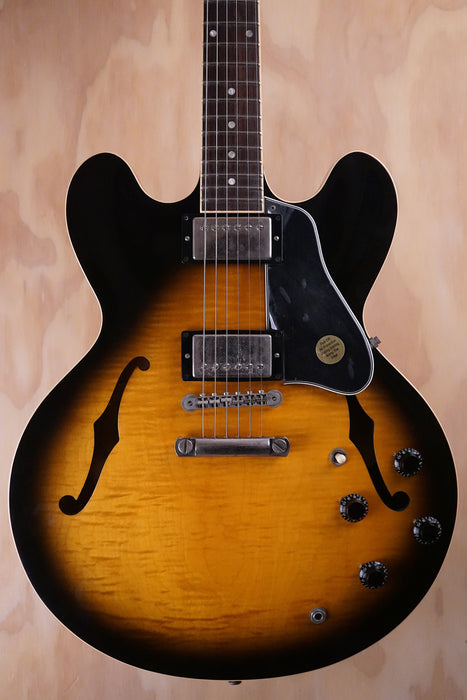 1997 Gibson ES-335 Figured AAA Flame Yamano Semi-hollow Electric Guitar, (Used) - Fair Deal Music