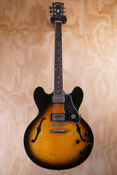1997 Gibson ES-335 Figured AAA Flame Yamano Semi-hollow Electric Guitar, (Used) - Fair Deal Music