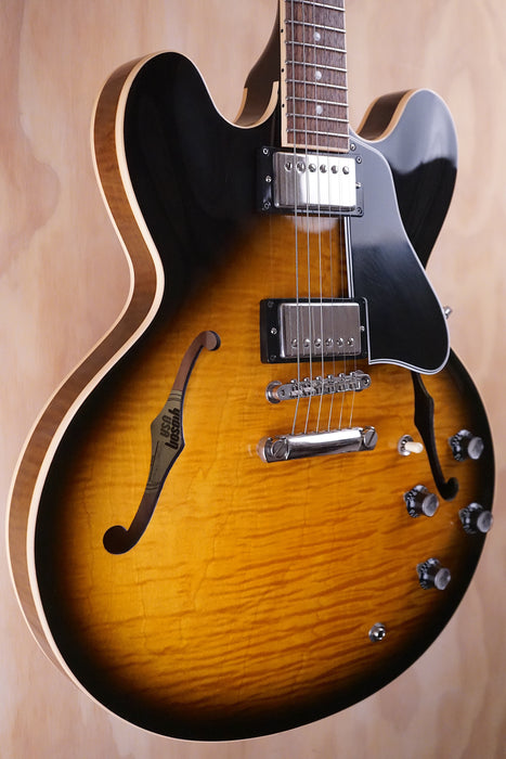 1997 Gibson ES-335 Figured AAA Flame Yamano Semi-hollow Electric Guitar, (Used) - Fair Deal Music