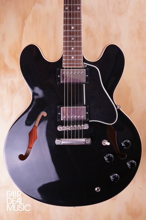 Gibson ES-335 in Ebony, USED - Fair Deal Music