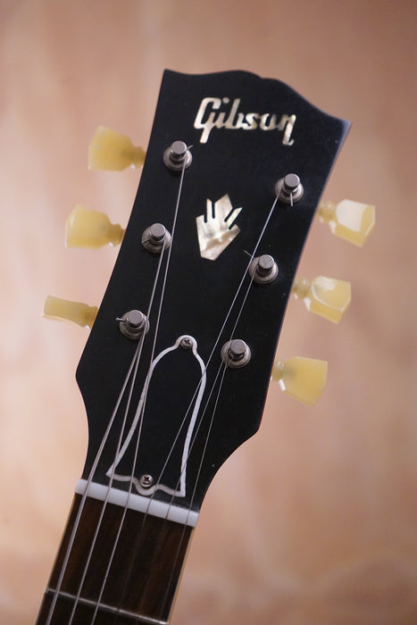 2013 Gibson Memphis ES‑335 Block Reissue in Cherry Semi-hollow Guitar, (Used) - Fair Deal Music