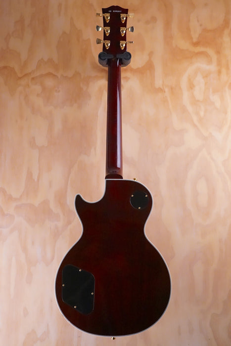 2012 Gibson Les Paul Custom ’70s Figured in Wine Red Electric Guitar, (Used) - Fair Deal Music