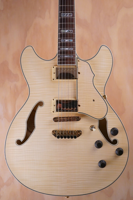 Ibanez Artcore AS103 Custom in Natural Semi-hollow Guitar, (Used, Comm) - Fair Deal Music