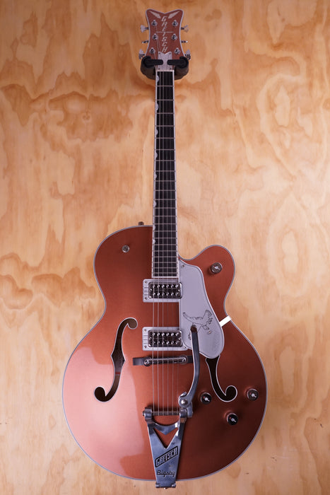 Gretsch G6136T Falcon Limited Edition in Two-Tone Copper/Sahara Metallic, (Used) - Fair Deal Music