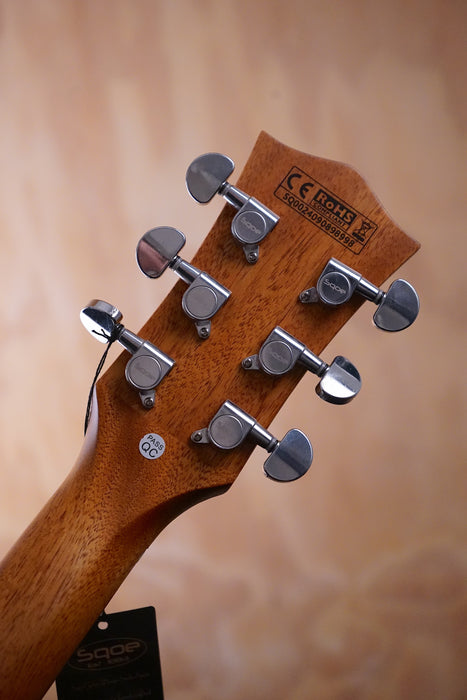 SQOE SQ-40A Electro Acoustic Guitar Mahogany - Fair Deal Music