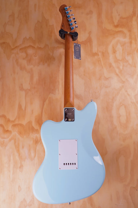 SQOE JM300 Jazzmaster Style Electric Guitar with P90's in Sonic Blue - Fair Deal Music