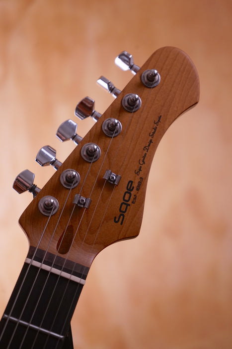 SQOE JM300 Jazzmaster Style Electric Guitar with P90's in Sonic Blue - Fair Deal Music