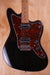 SQOE JM400 Jazzmaster Style Electric Guitar with Humbuckers in Black - Fair Deal Music
