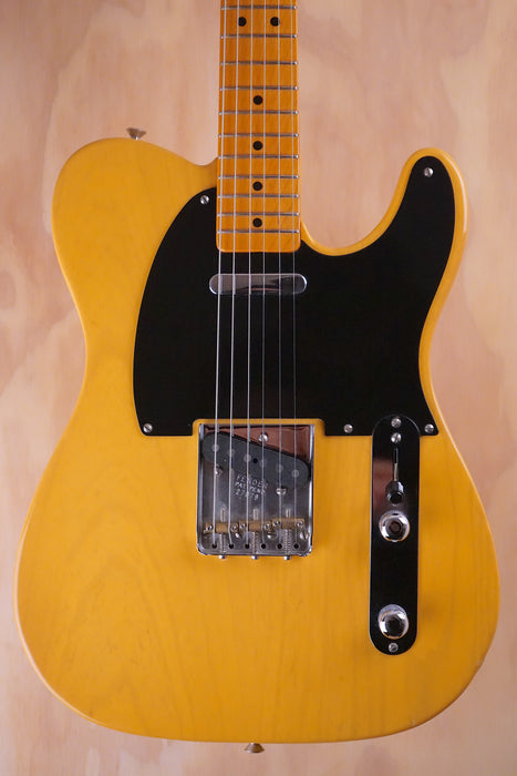 Fender American Vintage '52 Telecaster Reissue in Butterscotch Blonde Electric Guitar, (Used, Comm) - Fair Deal Music