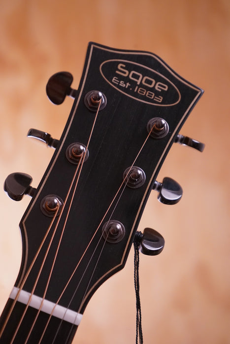 SQOE S460T-SK Acoustic Guitar with Hardcase in Natural Gloss - Fair Deal Music