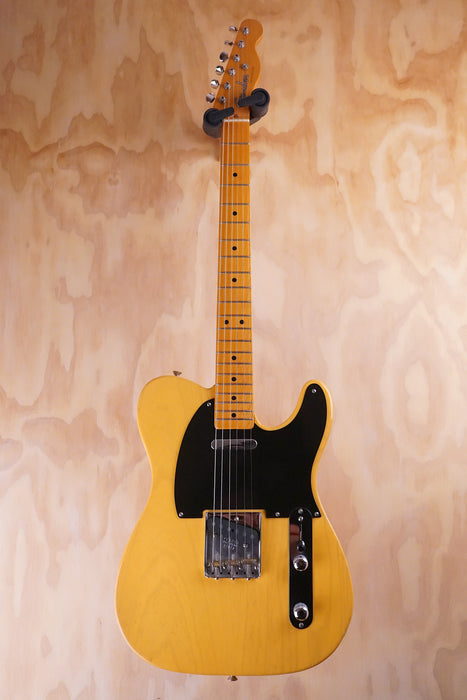 Fender American Vintage '52 Telecaster Reissue in Butterscotch Blonde Electric Guitar, (Used, Comm) - Fair Deal Music