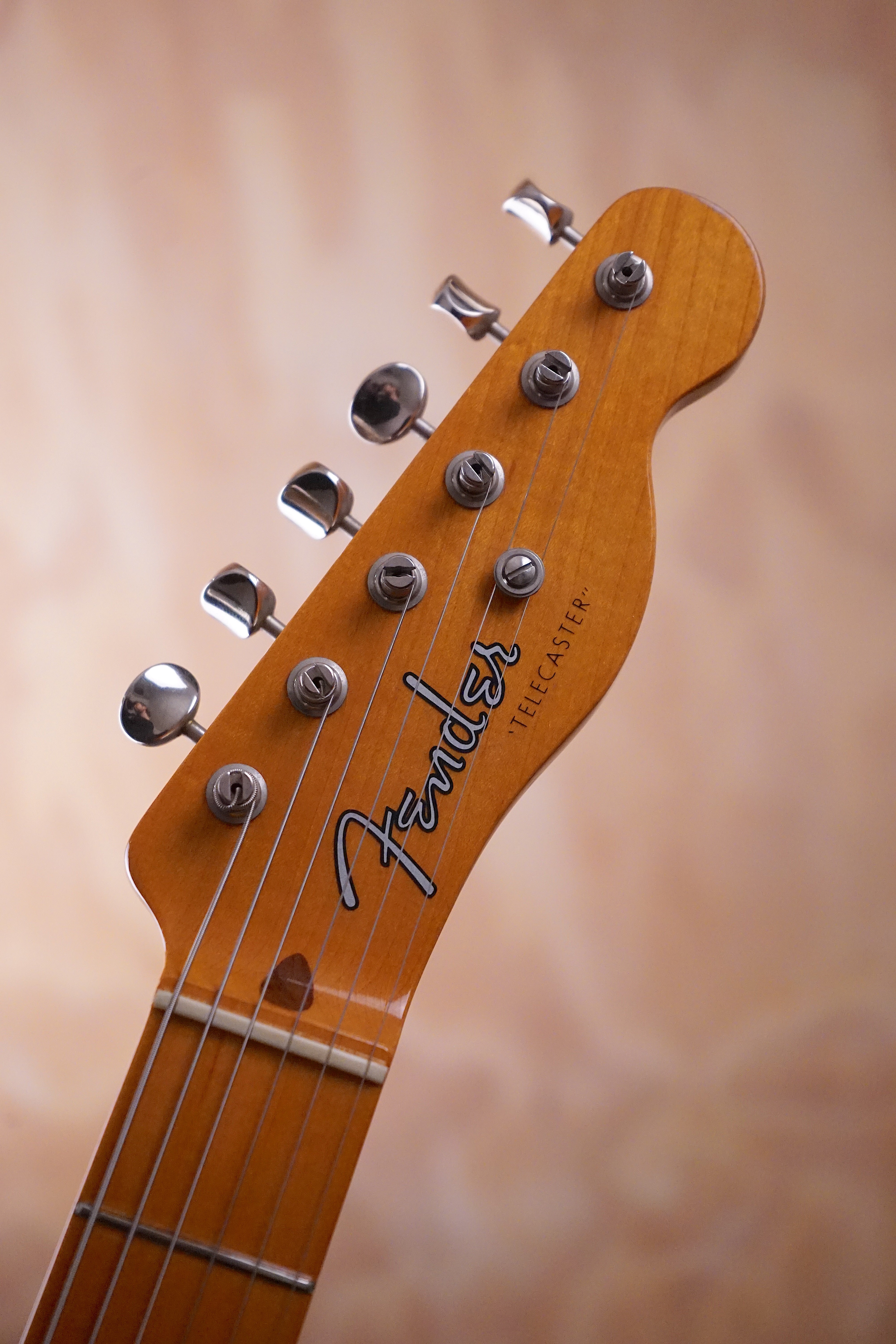 Fender American Vintage '52 Telecaster Reissue in Butterscotch Blonde Electric Guitar, (Used, Comm) - Fair Deal Music