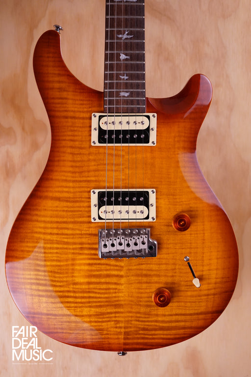 PRS SE Custom 22 in Amber Flame, USED - Fair Deal Music