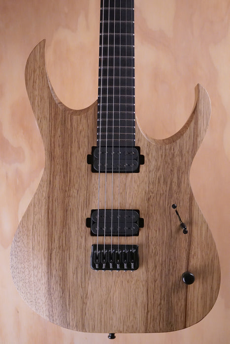Mayones Duvell Elite 6 Black Limba Electric Guitar, (Nearly New, Comm) - Fair Deal Music